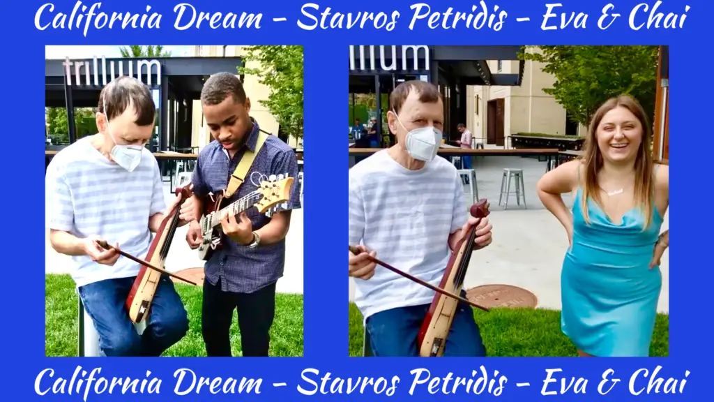 California Dream (Cover) - Stavros Petridis (Pontian Lyra or Kemence) - Eva & Chai